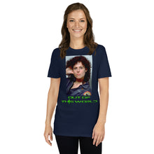 Load image into Gallery viewer, Ellen Ripley is OUT OF THIS WORLD, Headshot Photo (ALIEN inspired design) Short-Sleeve Unisex T-Shirt