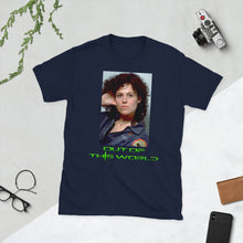 Load image into Gallery viewer, Ellen Ripley is OUT OF THIS WORLD, Headshot Photo (ALIEN inspired design) Short-Sleeve Unisex T-Shirt