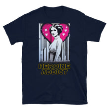 Load image into Gallery viewer, Graffiti Profile, Heroine Addict (STAR WARS, LEIA inspired Design) Short-Sleeve Unisex T-Shirt