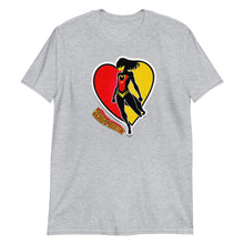 Load image into Gallery viewer, Hero in Heart, Heroine Addict (SPIDER-WOMAN inspired Design) Short-Sleeve Unisex T-Shirt