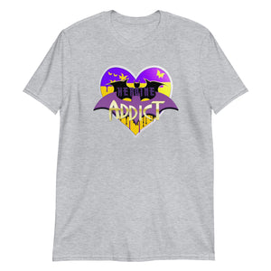 Heart Sticker, Heroine Addict (BATGIRL inspired Design) Short-Sleeve Unisex T-Shirt