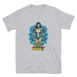 "I Love Laura" Heroine Addict (ALL NEW WOLVERINE inspired Design) Short-Sleeve Unisex T-Shirt