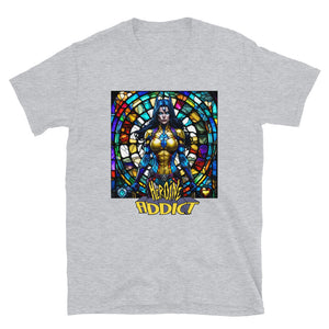 Stained Glass, Heroine Addict (ALL NEW WOLVERINE inspired Design) Short-Sleeve Unisex T-Shirt