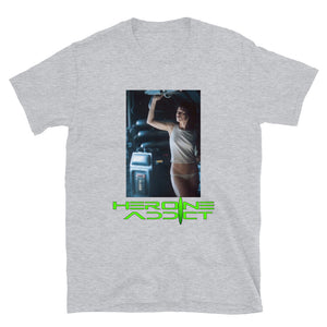 Heroine Addict, Ellen Ripley Escape Pod Photo (ALIEN inspired design) Short-Sleeve Unisex T-Shirt