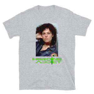 Ellen Ripley, Heroine Addict, Headshot Photo (ALIEN inspired Design) Short-Sleeve Unisex T-Shirt