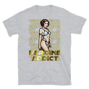 Mosaic Profile, Heroine Addict (STAR WARS, LEIA inspired Design) Short-Sleeve Unisex T-Shirt