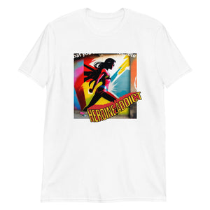 "You're so SUPER" Heroine Addict (SPIDER-WOMAN inspired Design) Short-Sleeve Unisex T-Shirt