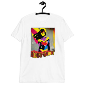 Graffiti Style, Heroine Addict (SPIDER-WOMAN inspired Design) Short-Sleeve Unisex T-Shirt