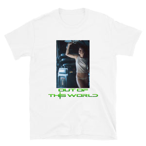 Ellen Ripley is OUT OF THIS WORLD, Escape Pod Photo (ALIEN inspired design) Short-Sleeve Shirt