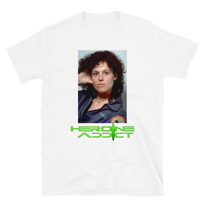 Ellen Ripley, Heroine Addict, Headshot Photo (ALIEN inspired Design) Short-Sleeve Unisex T-Shirt