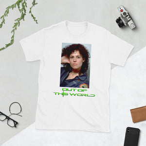 Ellen Ripley is OUT OF THIS WORLD, Headshot Photo (ALIEN inspired design) Short-Sleeve Unisex T-Shirt