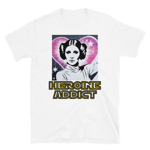 Graffiti, Heroine Addict (STAR WARS, LEIA inspired Design) Short-Sleeve Unisex T-Shirt