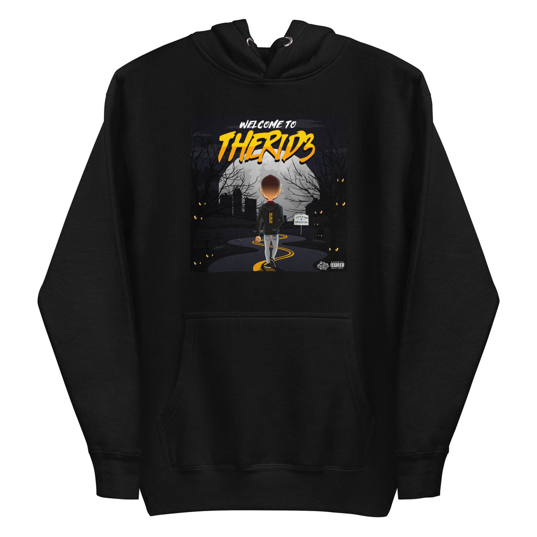 WELCOME TO THE RID3 Unisex Hoodie, Hooded Sweatshirt