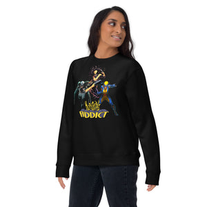 Heroine Addict, "Nice Outfits" (ALL NEW WOLVERINE inspired Design) Unisex Premium Sweatshirt