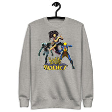 Load image into Gallery viewer, Heroine Addict, &quot;Nice Outfits&quot; (ALL NEW WOLVERINE inspired Design) Unisex Premium Sweatshirt