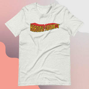 Heroine Addict (SPIDER-WOMAN inspired Design) Unisex Staple T-Shirt | Bella + Canvas 3001