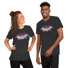 Load image into Gallery viewer, Heroine Addict (BATGIRL inspired Design) Unisex Staple T-Shirt | Bella + Canvas 3001