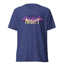 Load image into Gallery viewer, Heroine Addict (BATGIRL inspired Design) Unisex Tri-Blend T-Shirt | Bella + Canvas 3413