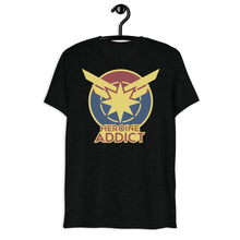 Load image into Gallery viewer, Heroine Addict (CAPTAIN MARVEL inspired Design) Unisex Tri-Blend T-Shirt | Bella + Canvas 3413