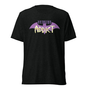 Heroine Addict (BATGIRL inspired Design) Unisex Tri-Blend T-Shirt | Bella + Canvas 3413