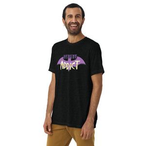 Heroine Addict (BATGIRL inspired Design) Unisex Tri-Blend T-Shirt | Bella + Canvas 3413