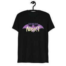 Load image into Gallery viewer, Heroine Addict (BATGIRL inspired Design) Unisex Tri-Blend T-Shirt | Bella + Canvas 3413