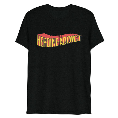Heroine Addict (SPIDER-WOMAN inspired Design) Unisex Tri-Blend T-Shirt | Bella + Canvas 3413