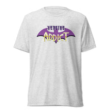 Load image into Gallery viewer, Heroine Addict (BATGIRL inspired Design) Unisex Tri-Blend T-Shirt | Bella + Canvas 3413