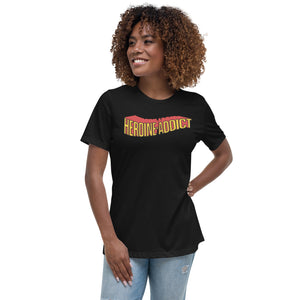 Heroine Addict (SPIDER-WOMAN inspired Design) Bella + Canvas 6400 Women's Relaxed T-Shirt