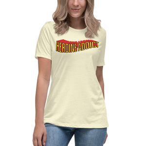 Heroine Addict (SPIDER-WOMAN inspired Design) Bella + Canvas 6400 Women's Relaxed T-Shirt