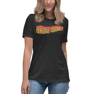 Heroine Addict (SPIDER-WOMAN inspired Design) Bella + Canvas 6400 Women's Relaxed T-Shirt