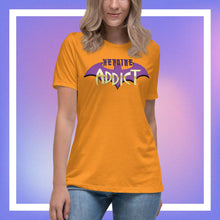 Load image into Gallery viewer, Heroine Addict (BATGIRL inspired Design) Bella + Canvas 6400 Women&#39;s Relaxed T-Shirt