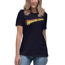 Load image into Gallery viewer, Heroine Addict (SUPERGIRL inspired Design) Bella + Canvas 6400 Women&#39;s Relaxed T-Shirt