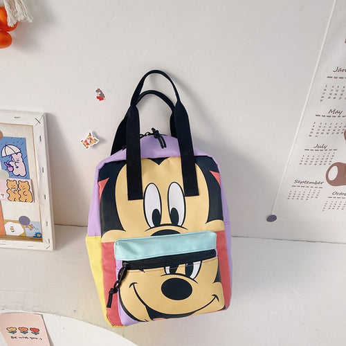 Disney 2023 New Mickey Kids Backpack Luxury Brand Boys Girls School Bags High Quality Large Capacity Kindergarten Backpacks