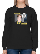 Load image into Gallery viewer, &quot;The Office&quot; TV Show, Dwight Shrute Comic Panel/Art Hoodie