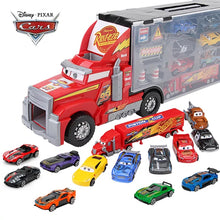 Load image into Gallery viewer, 14Pcs/set Disney Pixar Cars 3 Mack Uncle Truck Toy Car Set Lightning McQueen Jackson Storm 1:55 Diecast Car Model Toy Kids Gift