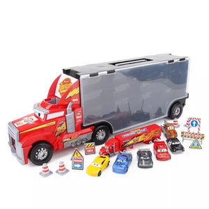 14Pcs/set Disney Pixar Cars 3 Mack Uncle Truck Toy Car Set Lightning McQueen Jackson Storm 1:55 Diecast Car Model Toy Kids Gift