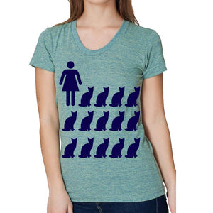 Crazy Cat Lady, Women's Shirt