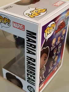 MARIA RAMBEAU "Captain Marvel" Funko POP! MARVEL #430 (Movies, Heroes)