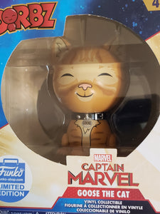 Goose the Cat "Captain Marvel" DORBZ 483, MARVEL Funko Limited Edition