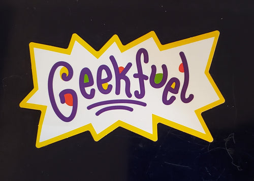 RUGRATS inspired Geek Fuel Logo Sticker 2