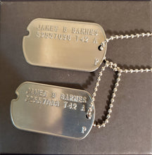 Load image into Gallery viewer, &quot;Winter Soldier&quot; Movie Prop Replica, James B Barnes Dog Tag, BAM! Cosplay