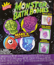 Load image into Gallery viewer, Scientific Explorer Monster Bath Bombs Kids Bath Bomb Soap Kit