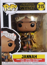 Load image into Gallery viewer, JANNAH &quot;STAR WARS&quot; Funko POP! #315 (Imperfect Box,  top back corner)