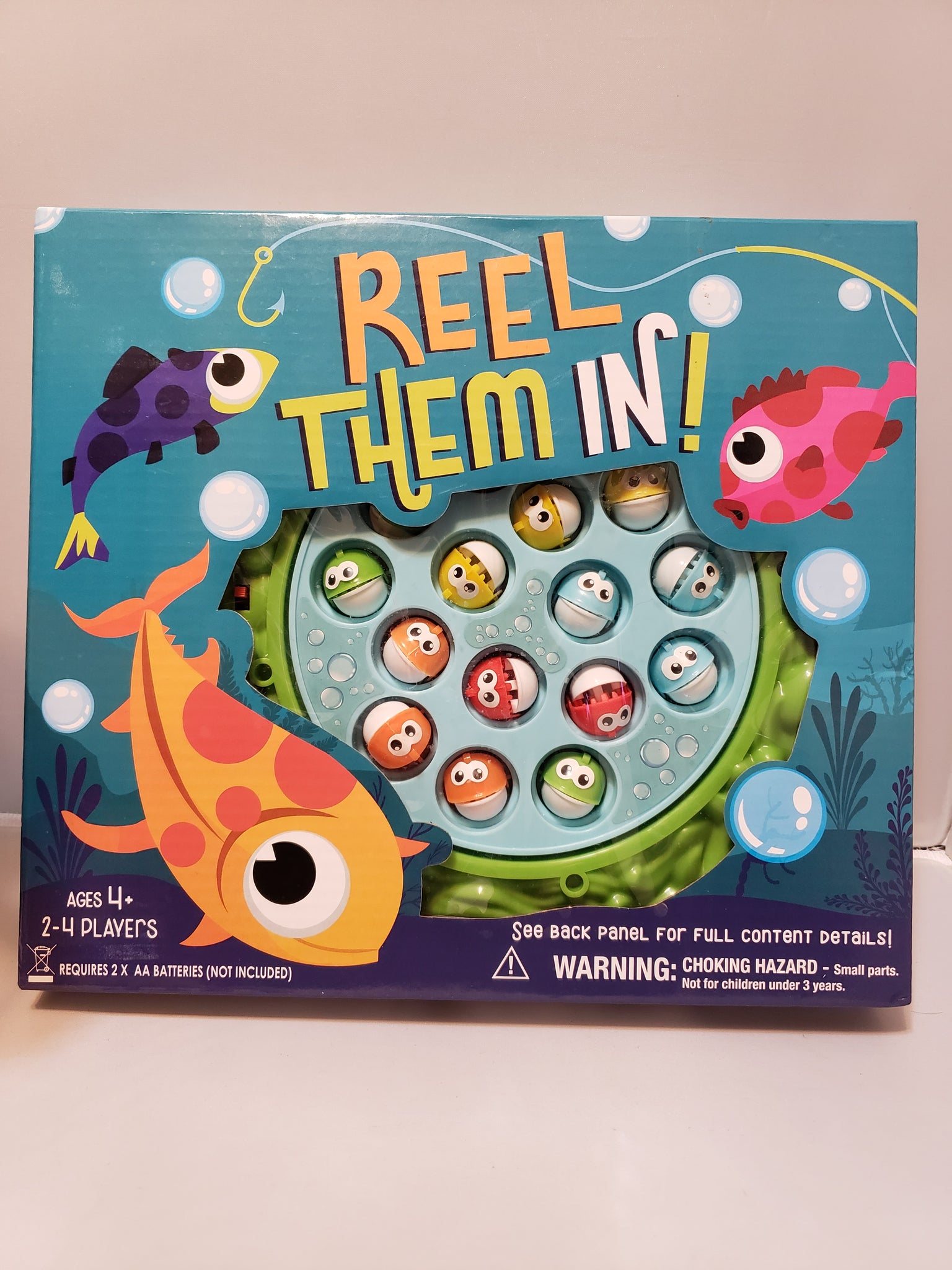 Reel Them In - Let's Go Fishing Game 2-4 Players Kids Ages 4+ NEED 2 A –  Ottomic Blue Collectibles