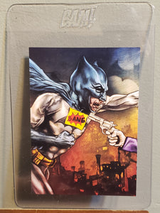 Bam! Exclusive Artist Select Trading Card THE BATMAN (Batman) "The Battle" by Hal Moore of/2500 