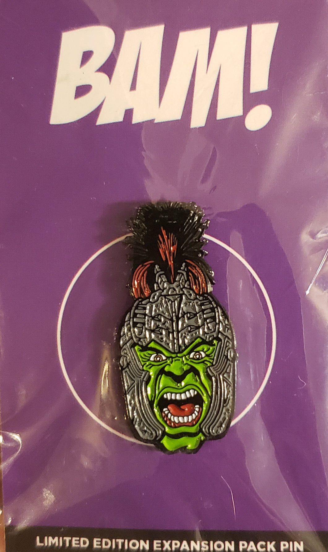 GLADIATOR HULK (From MARVEL Thor:Ragnarok) RARE of 250 made, Collectible Enamel Pin, Bam! Box (Mark Ruffalo Expansion Pack) Exclusive