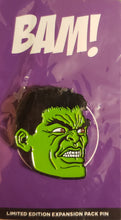 Load image into Gallery viewer, THE HULK (MARVEL) RARE of 250 made,  Collectible Enamel Pin, Bam! Box (Mark Ruffalo Expansion Pack) Exclusive 