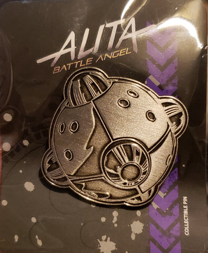 Alita Battle Angel, Motorball Metal Pin, Exclusive Loot Crate Anime