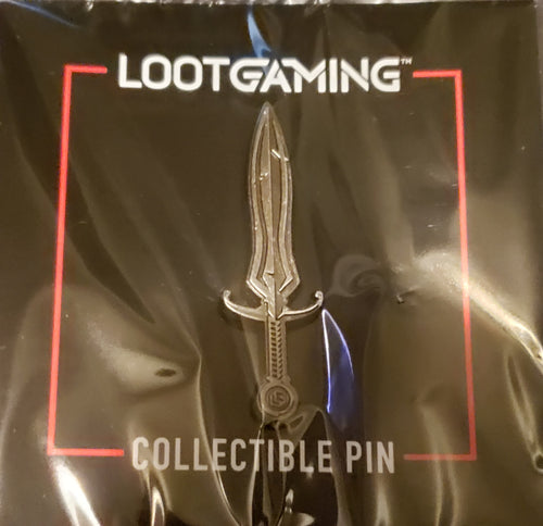 Rogue Dagger, Metal Pin. Loot Crate Gaming